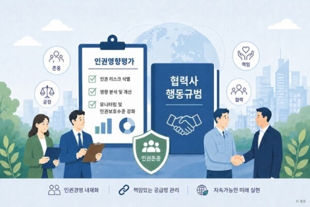 IS동서, 인권영향평가 리스트 개발...협력사 대상 인권경영 확대